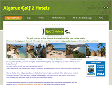 Tablet Screenshot of golf2hotels.com